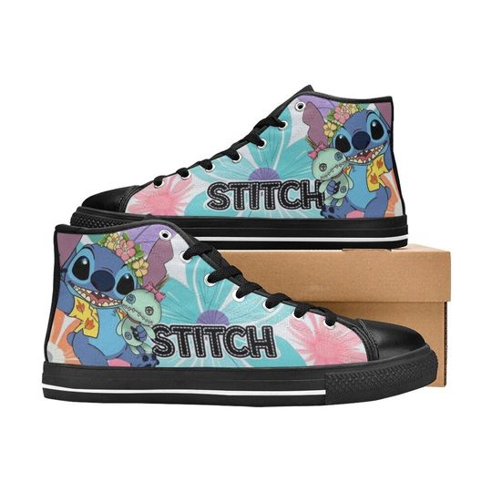 Stitch High Top Shoes Sneakers