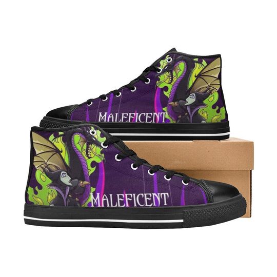 Maleficent High Top Shoes Sneakers