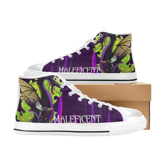 Maleficent High Top Shoes Sneakers