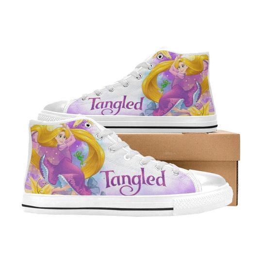 Tangled High Top Shoes Sneakers