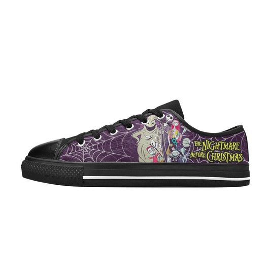 The Nightmare Before Christmas Custom Low Top Shoes