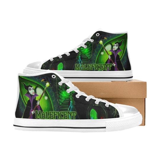 Maleficent High Top Shoes Sneakers