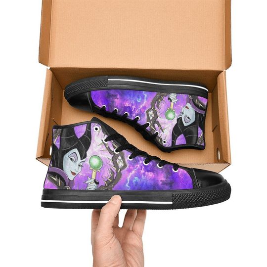 Maleficent High Top Shoes Sneakers