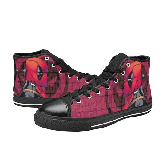 Deadpool Custom High Top Sneakers