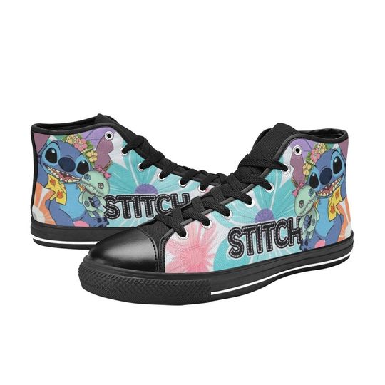 Stitch High Top Shoes Sneakers