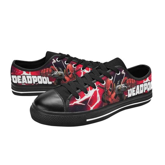 Deadpool Low Top Shoes Unisex