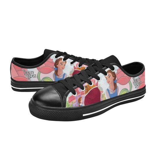The Beauty & Beast Movie Low Top Sneakers