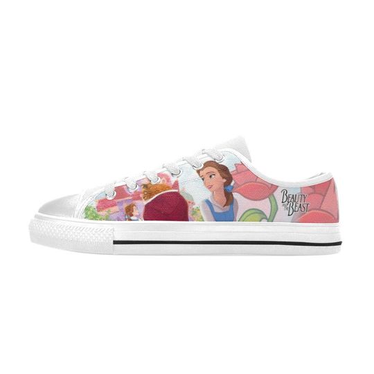 The Beauty & Beast Movie Low Top Sneakers