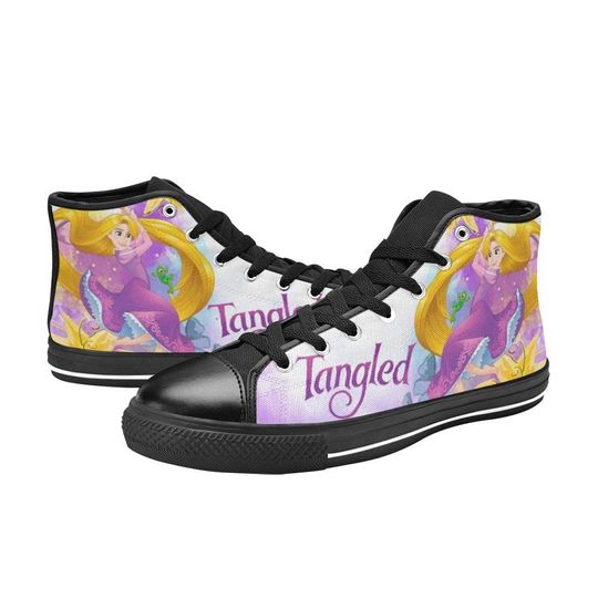 Tangled High Top Shoes Sneakers