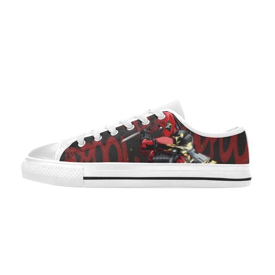 Deadpool Movie Low Top Sneakers