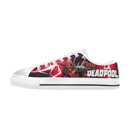 Deadpool Low Top Shoes Unisex