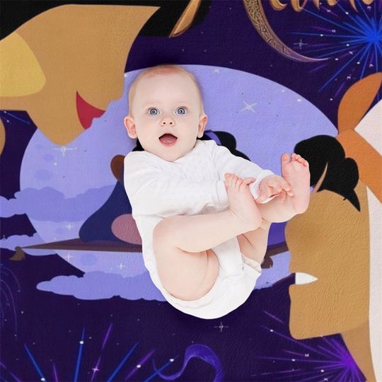 Customized Disney Aladdin Blanket Personalized Blanket