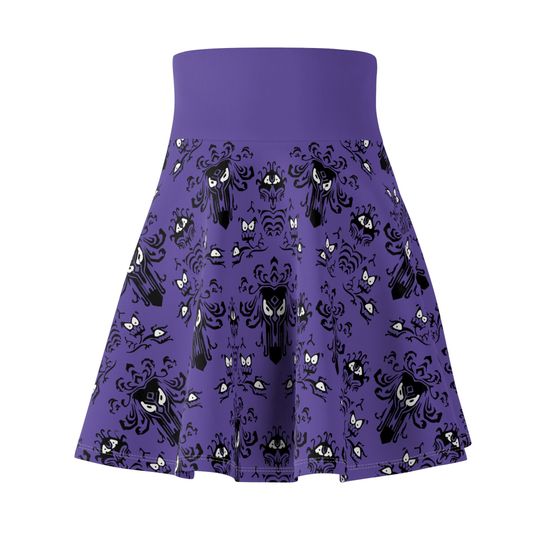 Haunted Mansion Wallpaper Inspired Skater Skirt - Disney Bounding