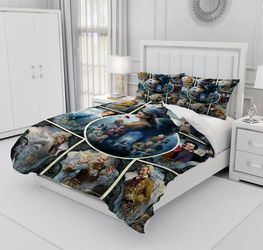 Beauty and Beast, Bedding Three Piece Set
