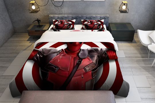 Deadpool Bedding Set