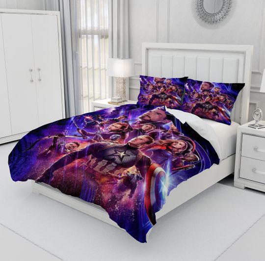 Marvel Bedding Set, Bedroom Decoration, Creative Gifts