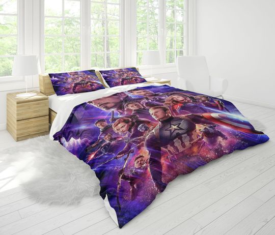 Marvel Bedding Set, Bedroom Decoration, Creative Gifts