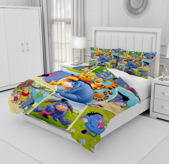 Eeyore Bedding Three Piece Set, Bedroom Decoration, Creative Gifts