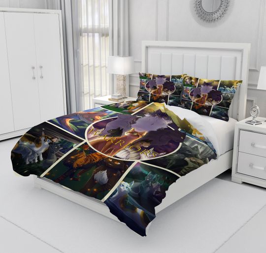 Warriors Cats Bedding Set, Bedroom Decoration