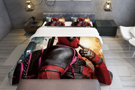 Deadpool Bedding Set