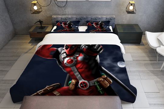 Deadpool Bedding Set