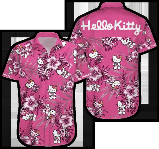 Hello Kitty Hawaiian Shirt Ver2