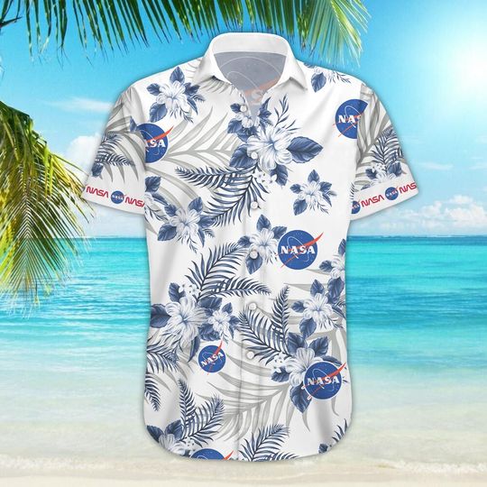 Nasa Hawaiian Shirt
