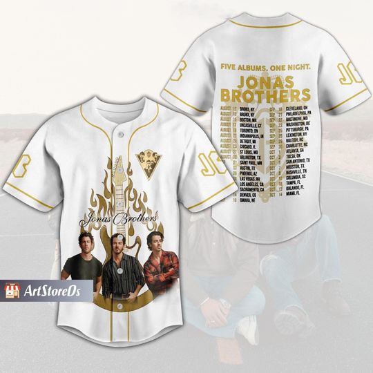 Jonas Brothers Baseball Jersey