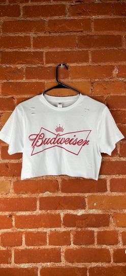 Budweiser Royal Crown Crop Top