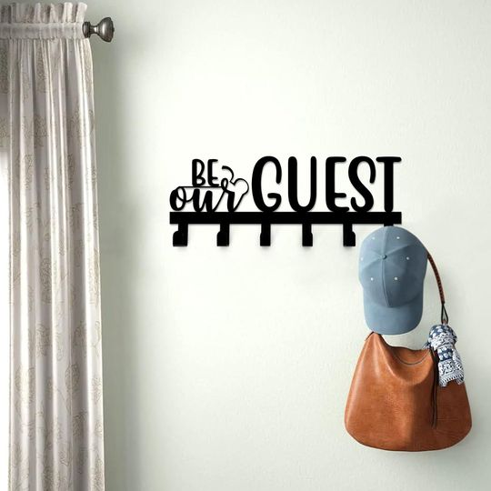 Be our Guest Key Holder, Beauty and Beast Key Holders