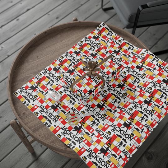 Michael Jackson Wrapping Paper