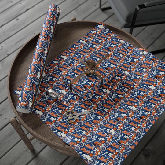 NY METS Wrapping Paper