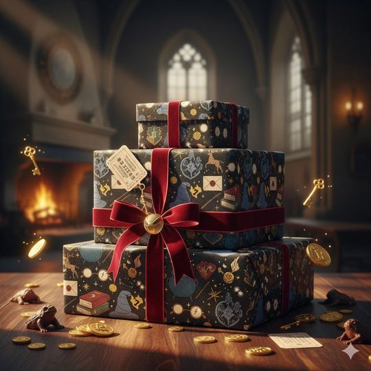 Harry Potter Themed Wrapping Papers