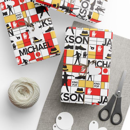 Michael Jackson Wrapping Paper
