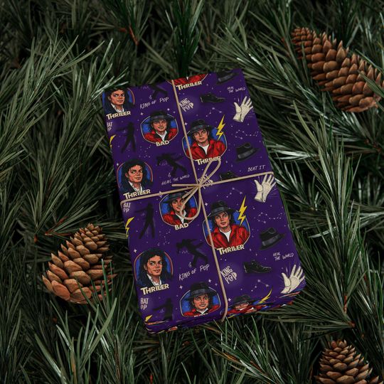 Michael Jackson Inspired  Wrapping Paper