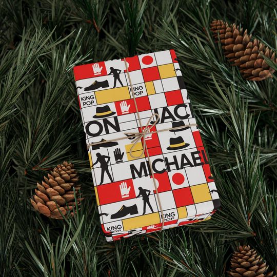 Michael Jackson Wrapping Paper