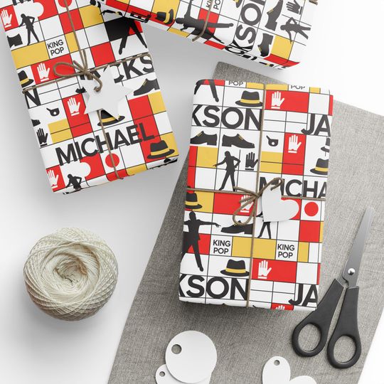 Michael Jackson Wrapping Paper