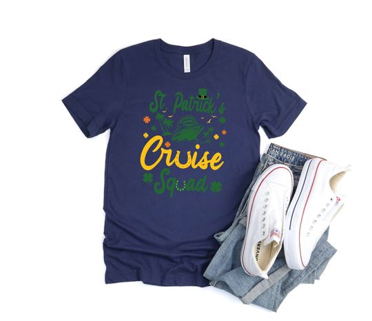 St Patrick's Day Cruise Squad Shirt: Matching Group Tee