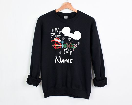 My First Disney Trip Shirt, 2024 Disney Christmas Tshirt
