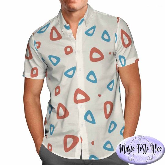 Togepi PKM Hawaiian Shirt, PKM Button Shirt, Togepi PKM Shirt