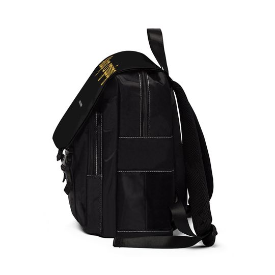 Stop Crying Unisex Casual Shoulder Backpack