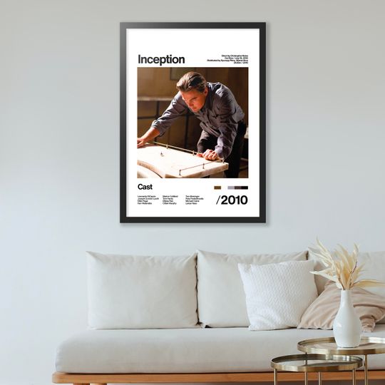 Inception - 2010 - Leonardo DiCaprio & Christopher Nolan - Movie Poster