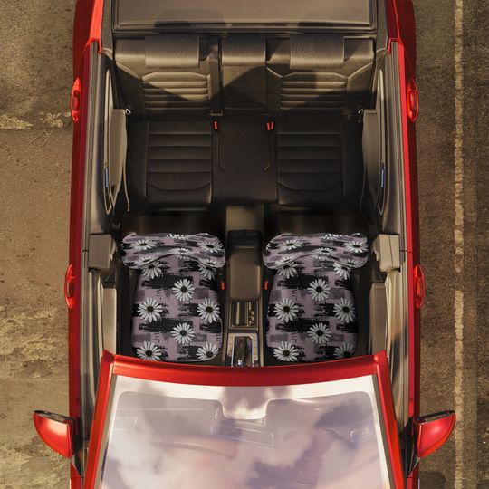 Daisy Seat Covers, Gothic Daisy Covers, Seat Covers for Car, New Driver Gift
