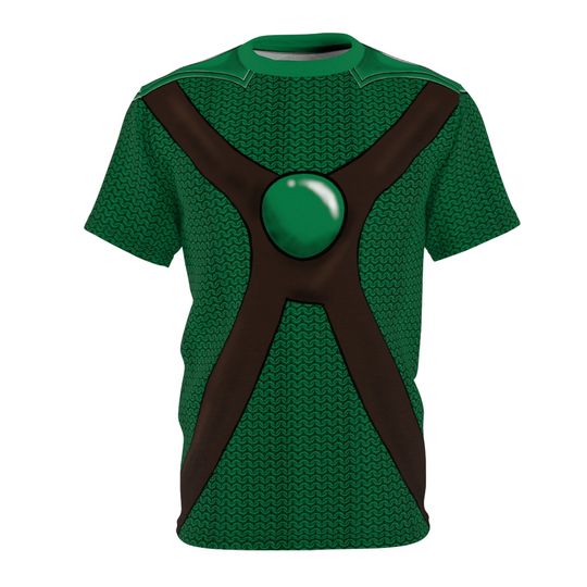 Green DND Shirt, Fighter, Dungeons and Dragons