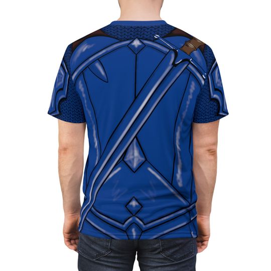 Blue DND Shirt, Paladin, Dungeons and Dragons