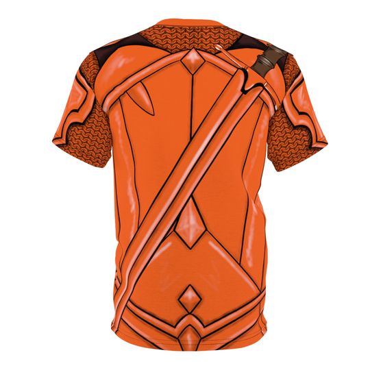 Orange DND Shirt, Paladin, Dungeons and Dragons