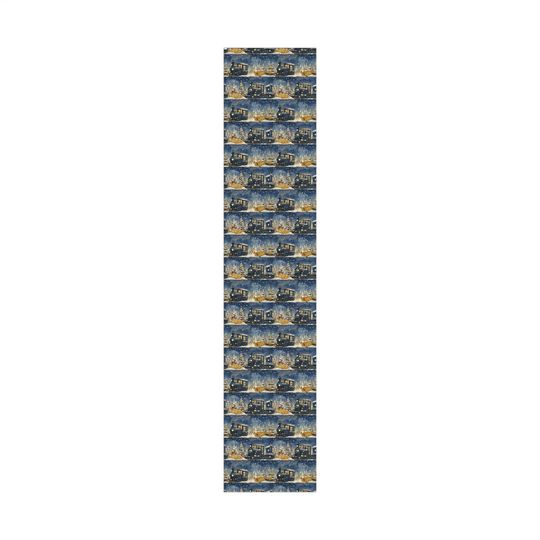 Christmas Train Gift Wrap Papers