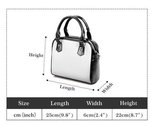 Christmas Nutcracker Handbag: Vegan Leather Holiday Tote Purse
