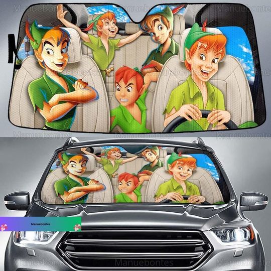 Peter Pan Car Sun Shade, Peter Pan Auto Sun Shade