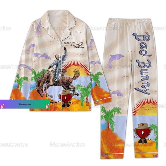 Bad Bunny Pajamas, Bad Bunny Pajamas Set